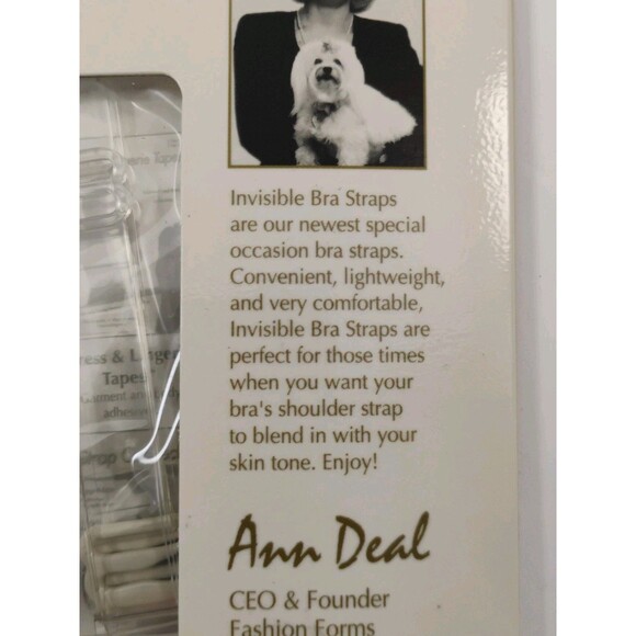 Invisible Bra Straps Fashion Forms 2 inside package - Picture 11 of 13